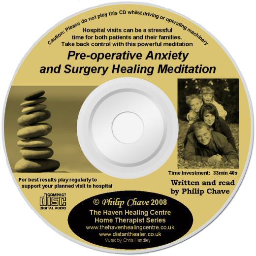 The Pre-operation Anxiety CD - Lightscribe label